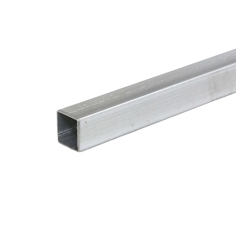 Hot Dip Galvanized Rectangular Steel Pipe factory